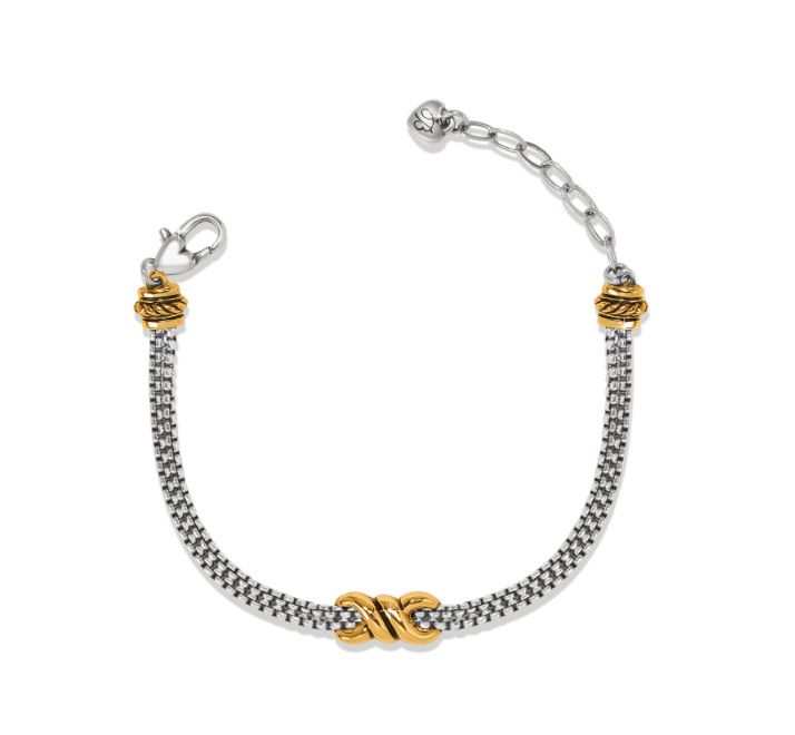 Interlok Twist Double Chain Bracelet