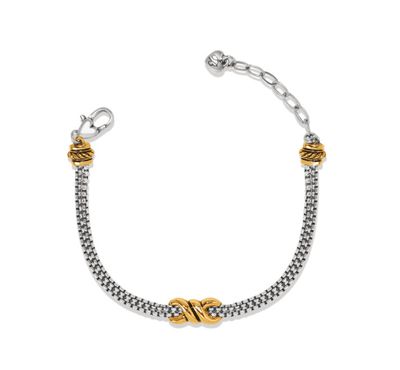 Interlok Twist Double Chain Bracelet