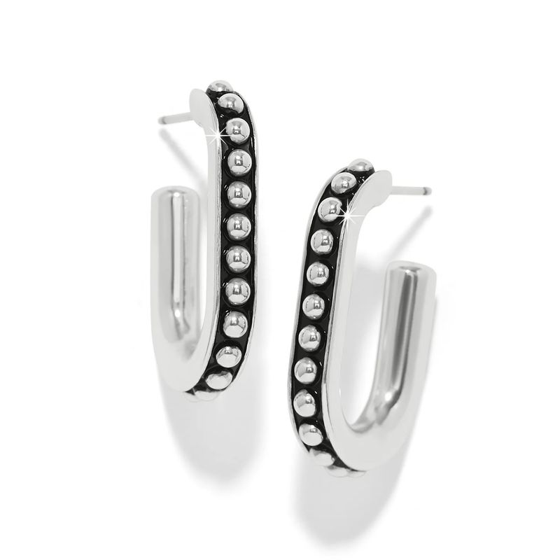 Pretty Tough Link Hoop Earrings