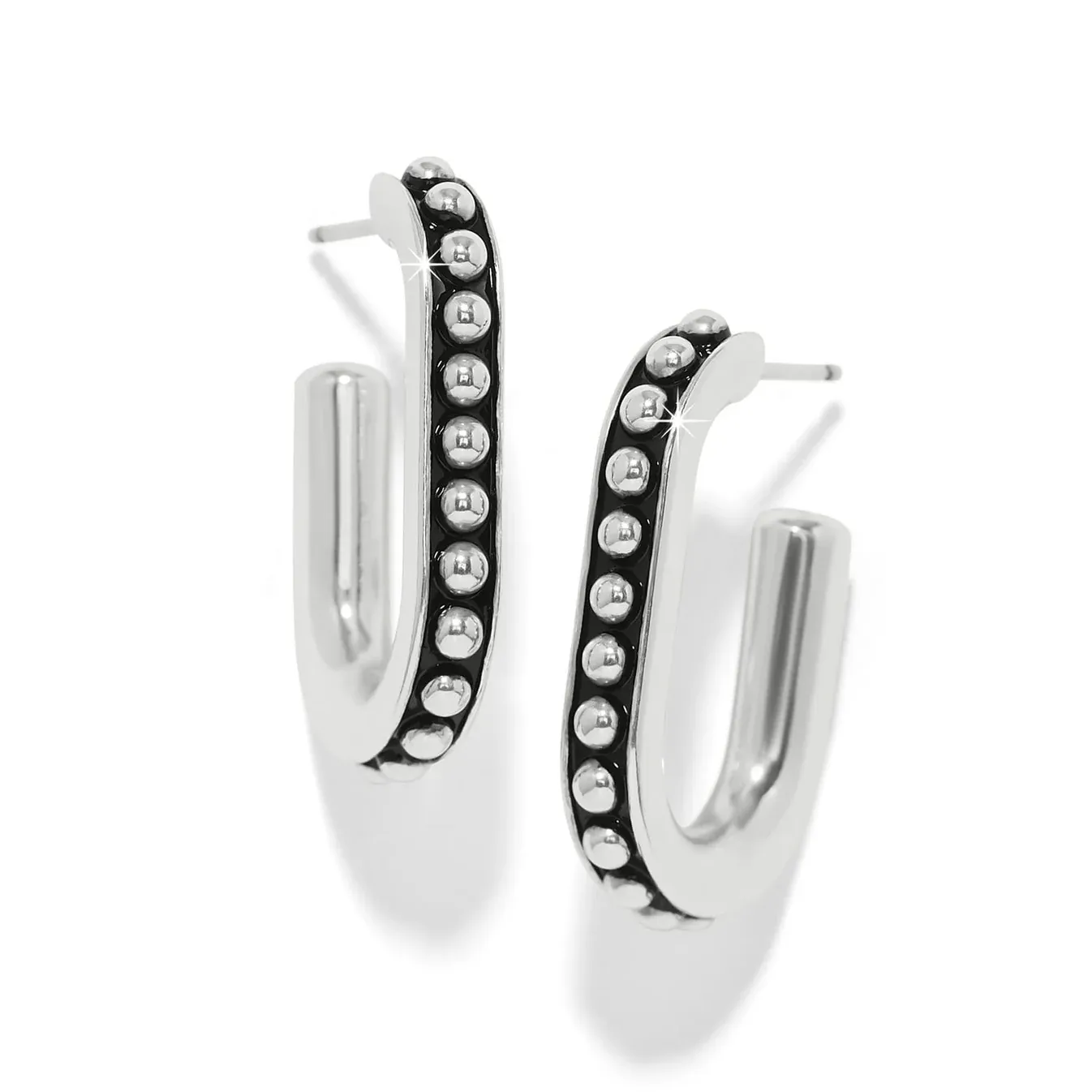 Pretty Tough Link Hoop Earrings