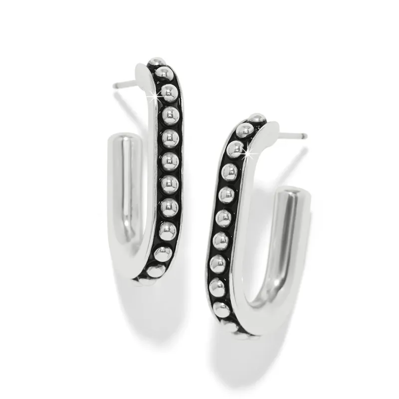 Pretty Tough Link Hoop Earrings