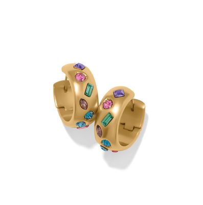 Love Messages B Radiant Bright Hoop Earrings