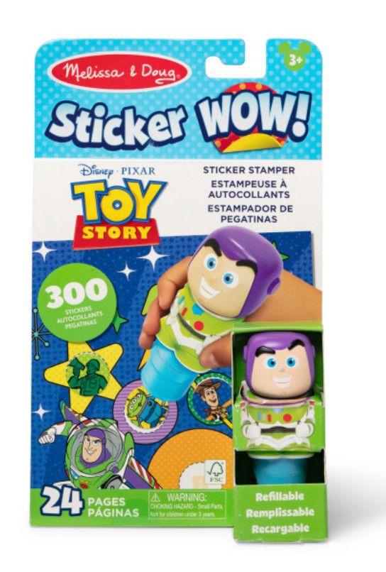 Sticker WOW! Activity Pad &amp; Sticker Stamper - Buzz Lightyear