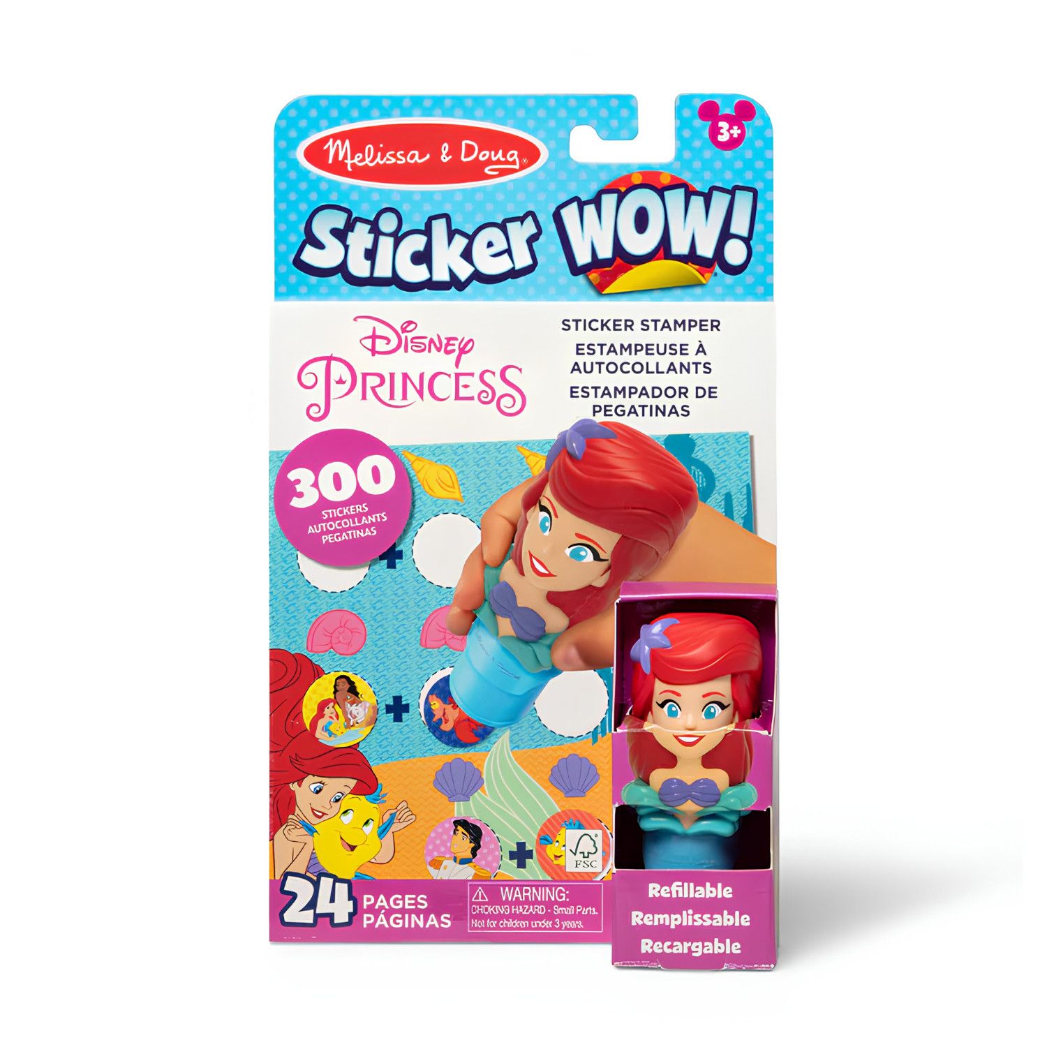 Sticker WOW! Activity Pad &amp; Sticker Stamper - Ariel