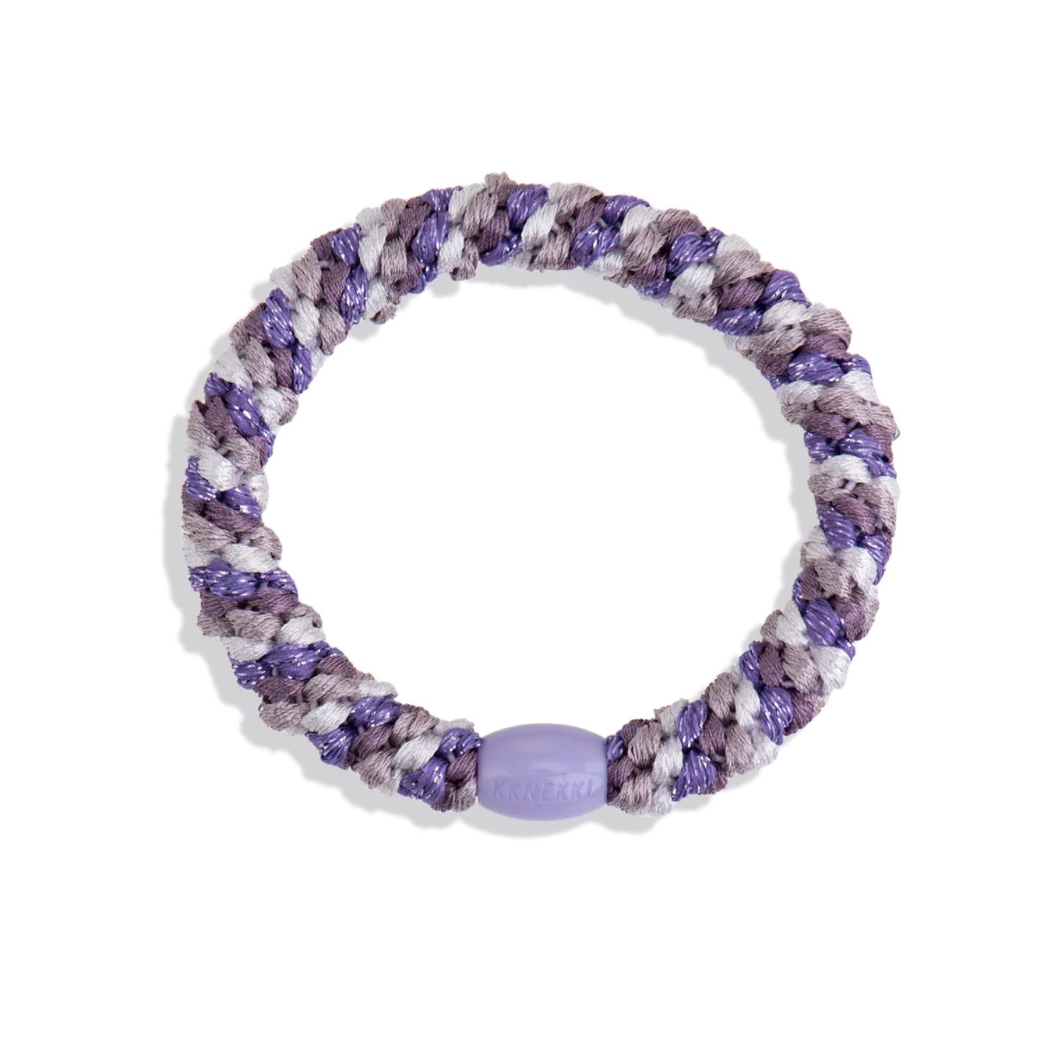 Mix Lillac Glitter Hair Tie