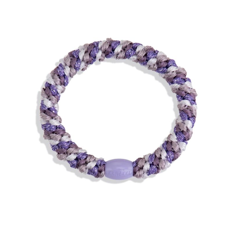 Mix Lillac Glitter Hair Tie