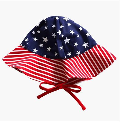 Printed Sun Hat | Stars &amp; Stripes Party