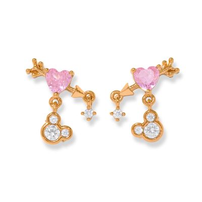 Disney Heartstruck Mickey Mouse Dangle Earrings
