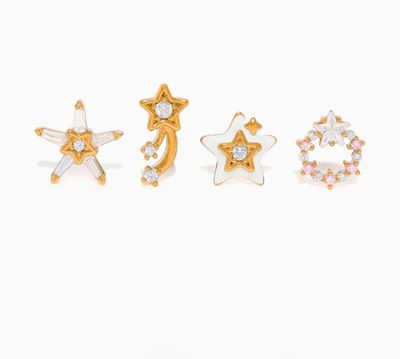 Gold Twinkle Twinkle Stud Set