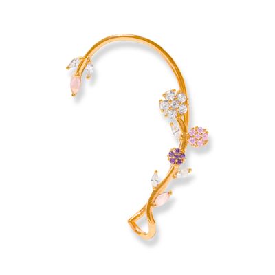 Island Bloom Crawler Ear Cuff