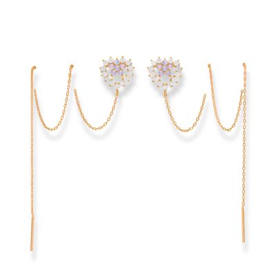 Heartstring Threader Earrings