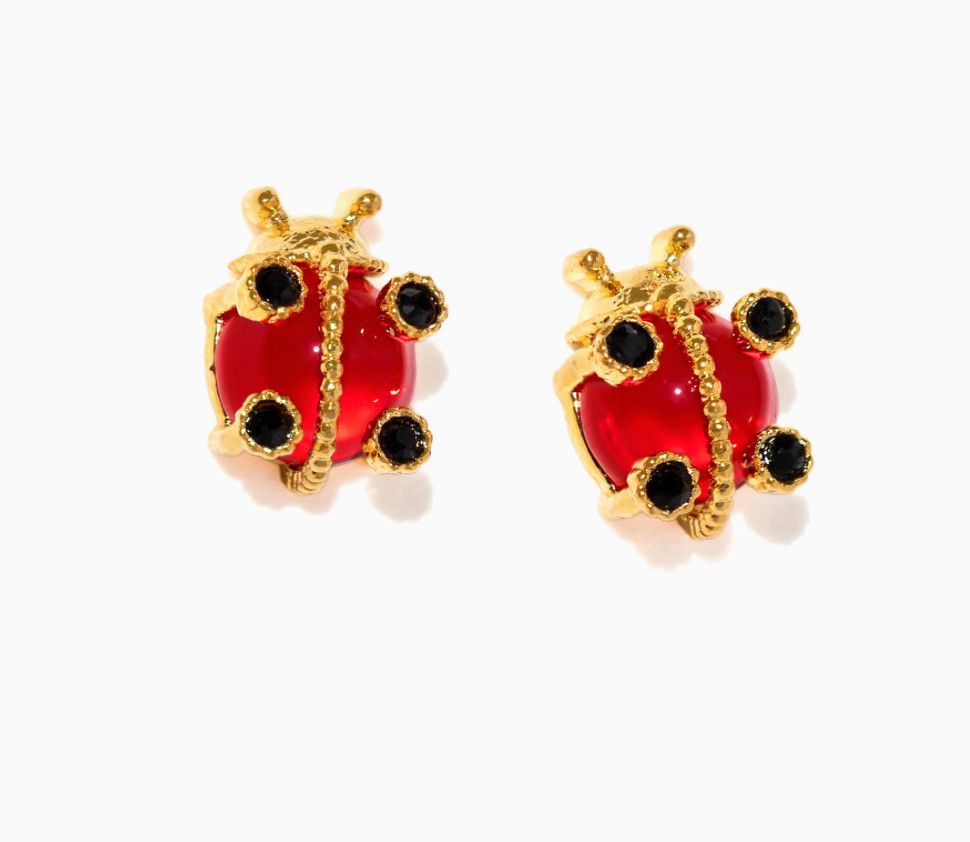 Spot Me If You Can Gold Studs
