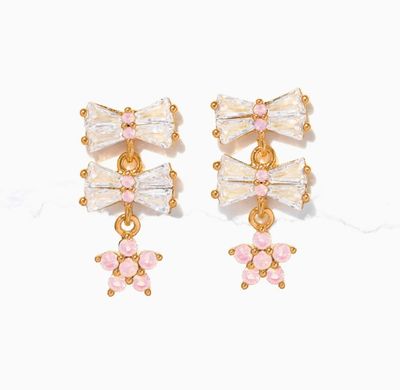 Little Blushing Bows Earrings
