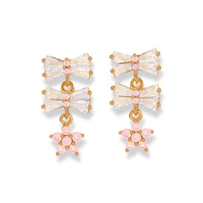 Little Blushing Bows Earrings