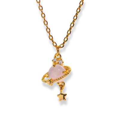 Pink Jupiter Necklace