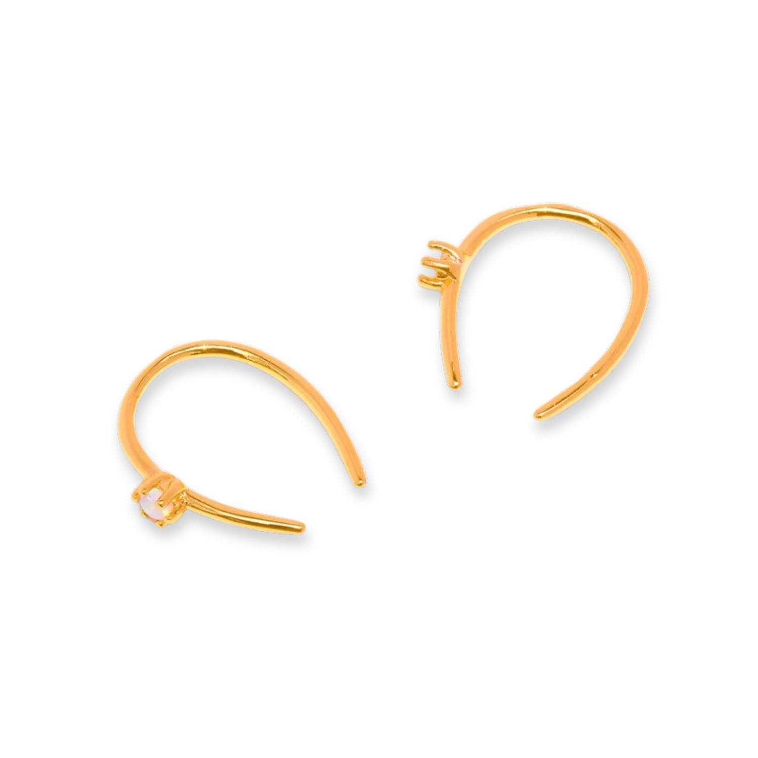 Todos Santos Opal Hoops