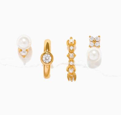 Cozumel Pearl Earring Set