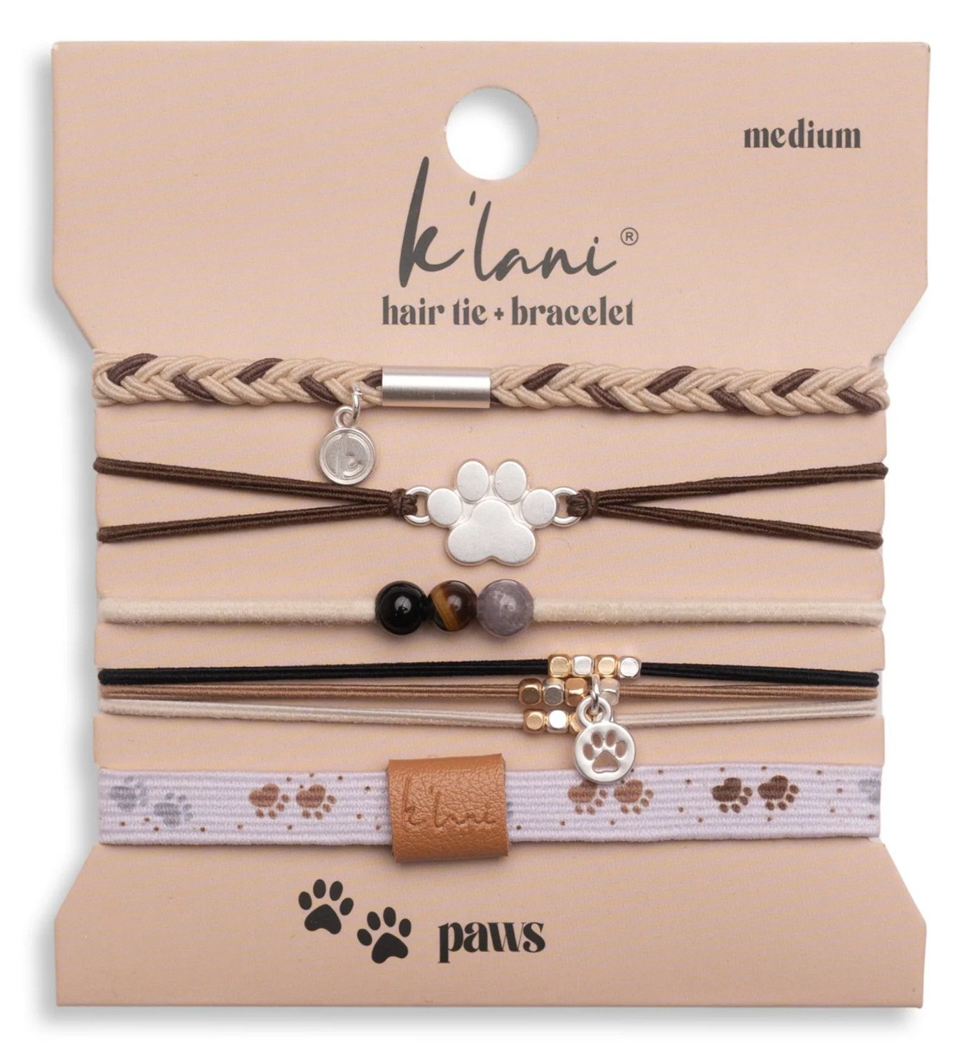 Paws Hair Tie Bracelets