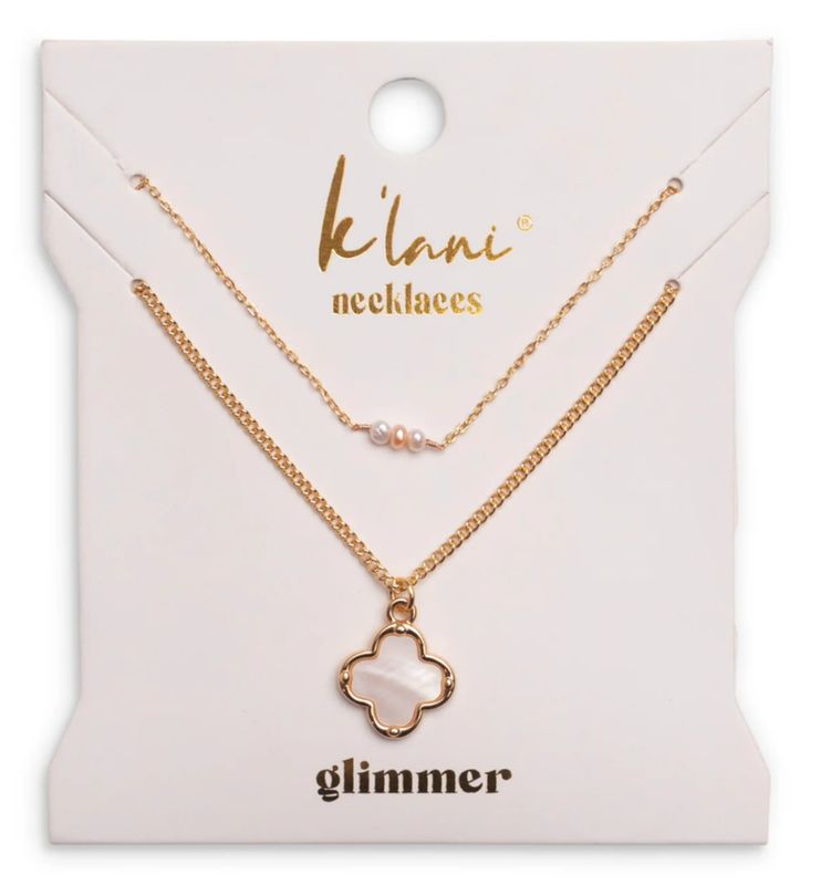 Glimmer Necklace Set