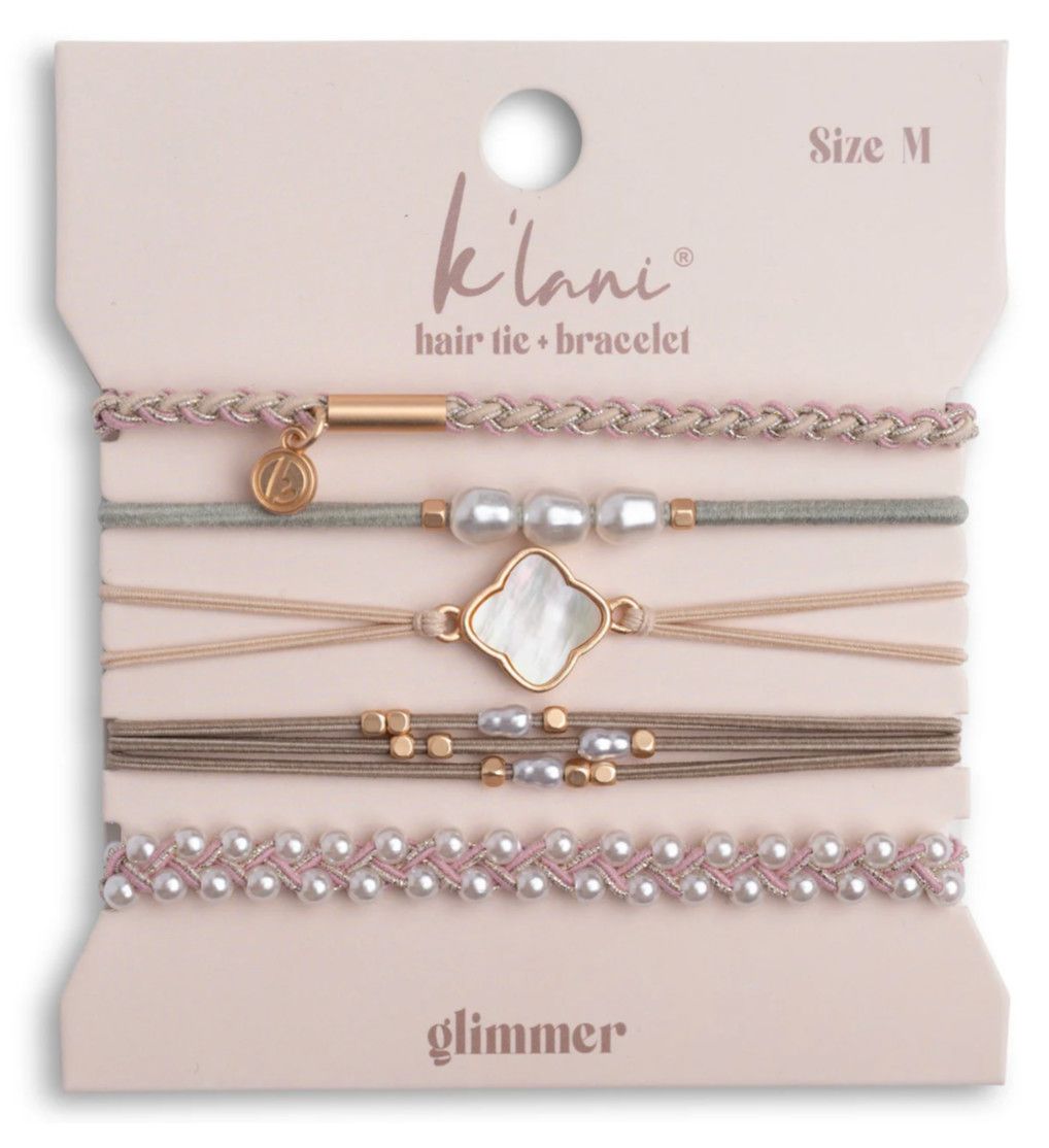 Glimmer Hair Tie Bracelets