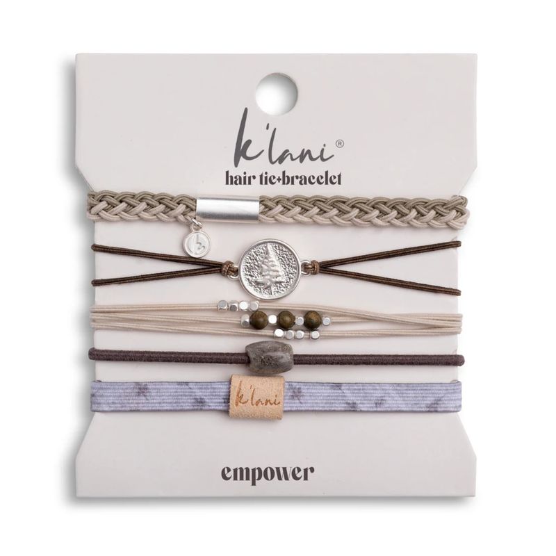 Empower Hair Tie Bracelet