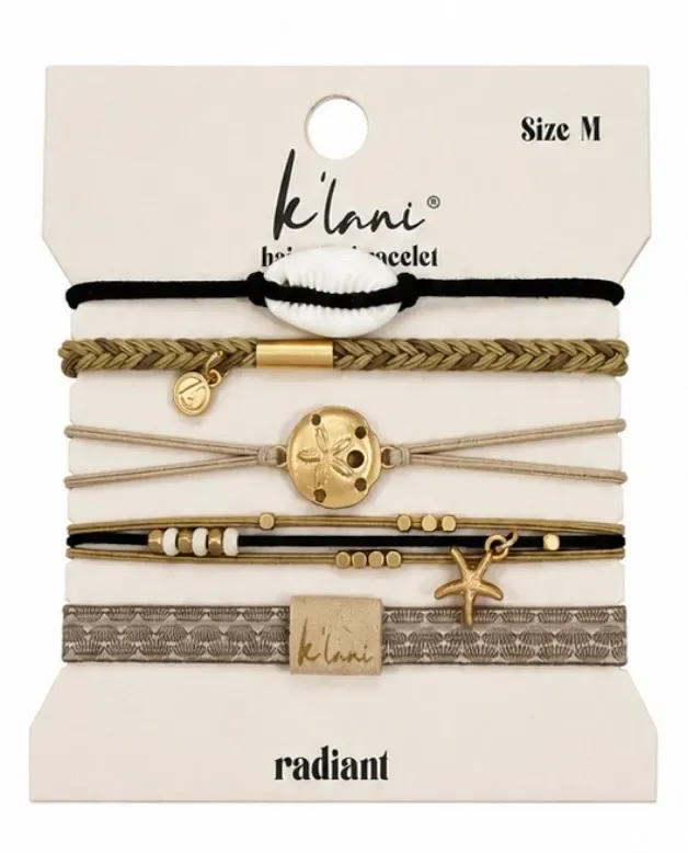 Radiant Hair Tie Bracelet