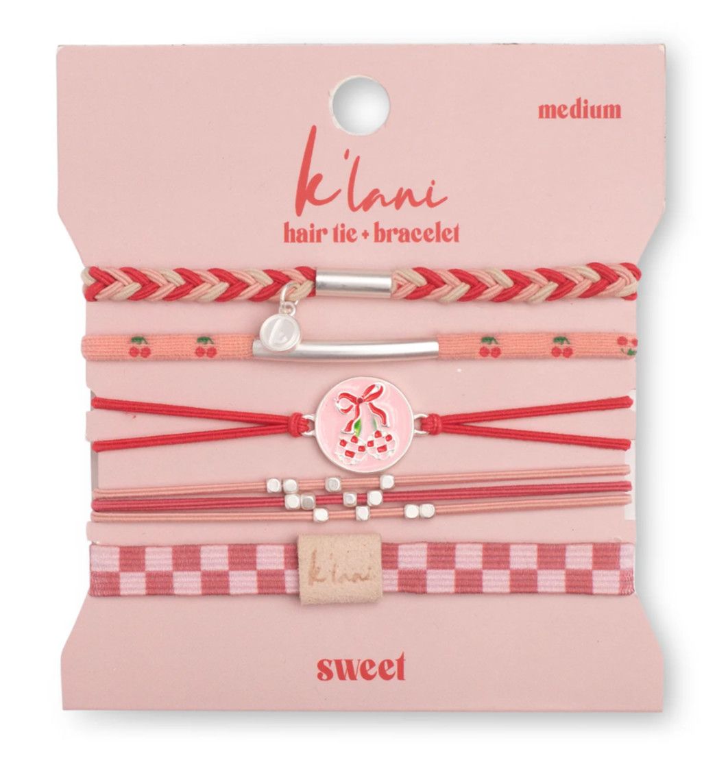 Sweet-Hair Tie Bracelet