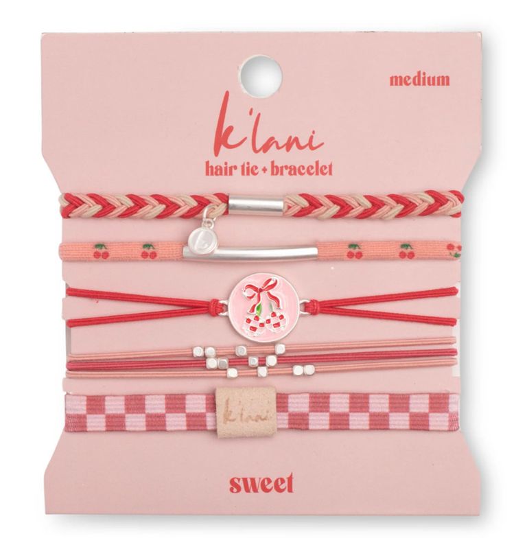 Sweet-Hair Tie Bracelet