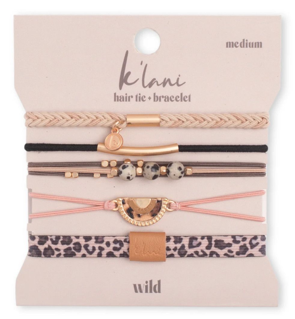 Wild-Hair Tie Bracelet