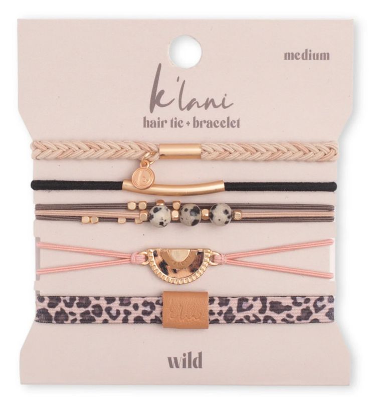 Wild-Hair Tie Bracelet
