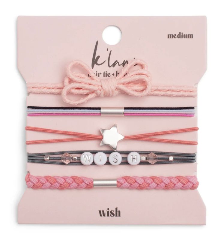 Wish Hair Tie Bracelet