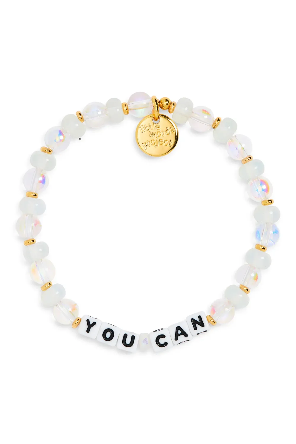 You Can Crystal Clear Little Words Project Bracelet