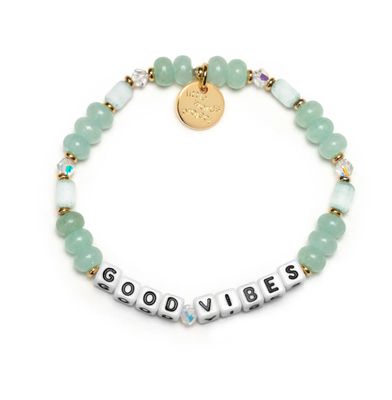 Good Vibes Misty Mint Trail Little Words Project Bracelet