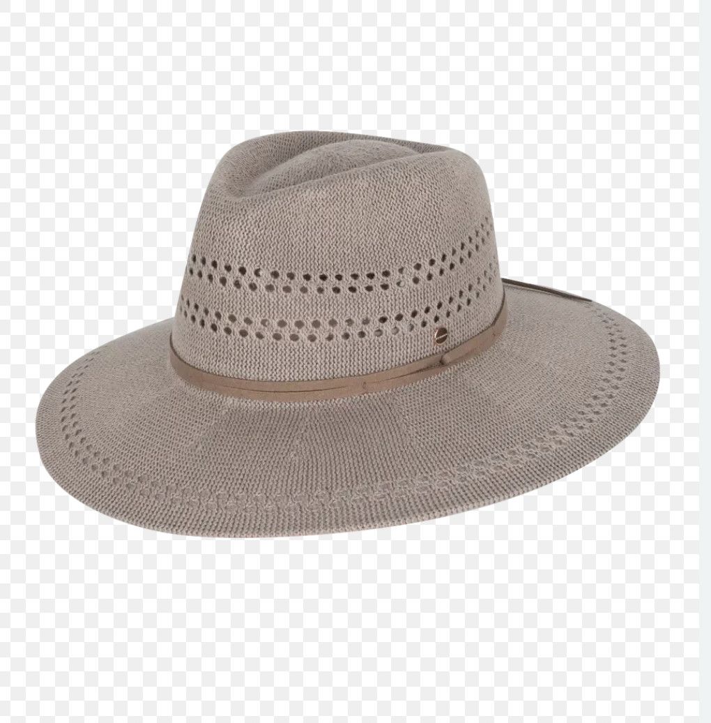 Taupe Fitzroy Safari Womens Hat -Small