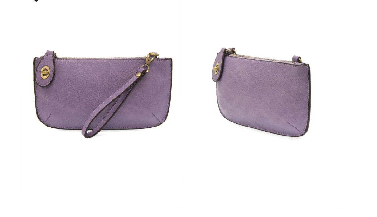 Wild Orchid Mini Crossbody Wristlet Clutch