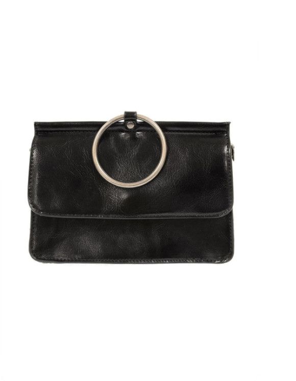 Black Aria Ring Bag