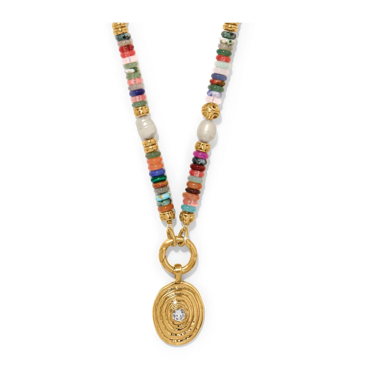 Kosmos Chroma Token Charm Necklace