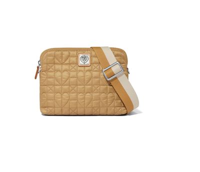 Camel Heart Beat Arielle Small Cross Body Bag
