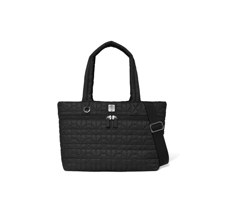Black Heart Beat Annabelle Medium Tote