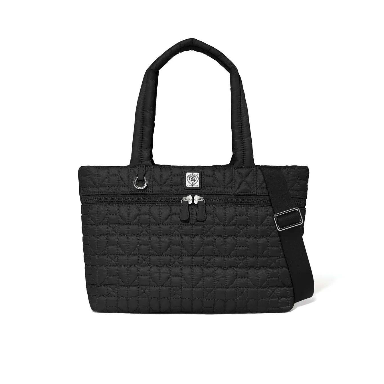 Black Heart Beat Annabelle Medium Tote
