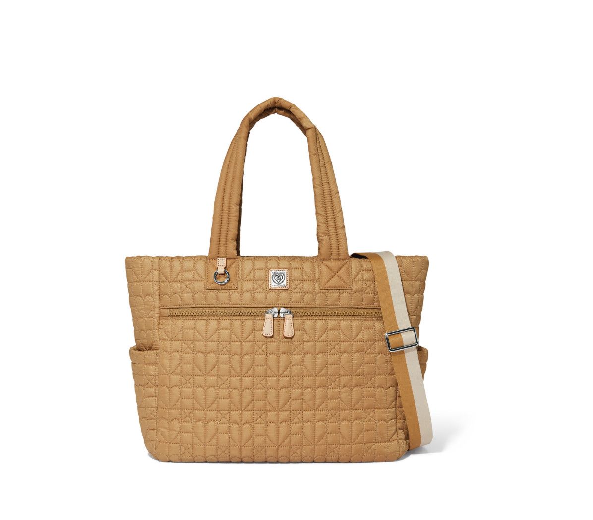 Camel Heart Beat Amara Large Tote