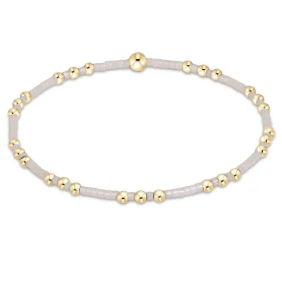 Hope Joy Bracelet - Milkshake