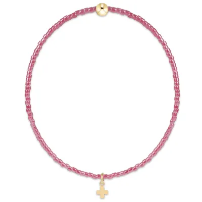 Hope Classic Pink Champagne Bracelet - Signature Cross