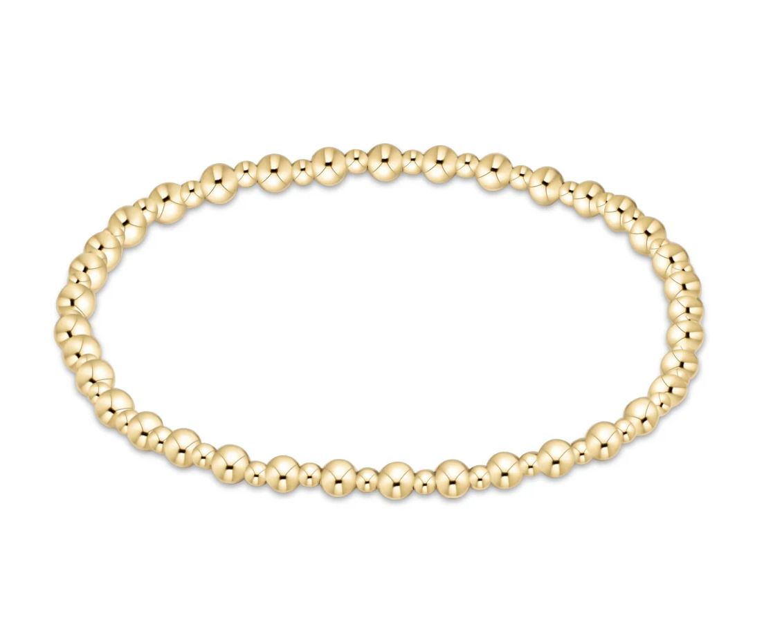 Grateful Gold 3mm Bracelet