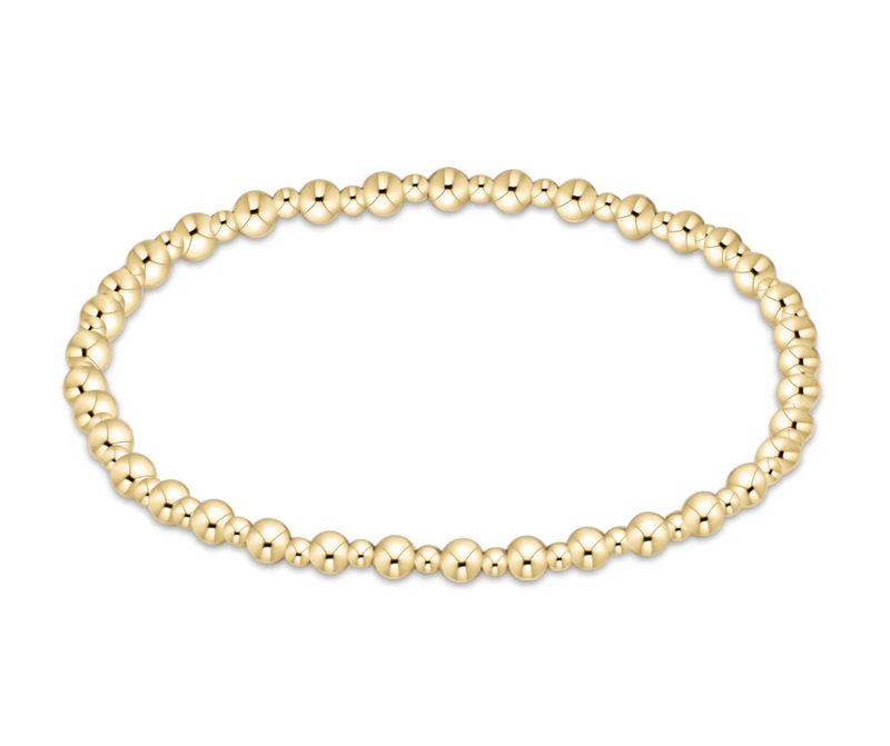 Grateful Gold 3mm Bracelet