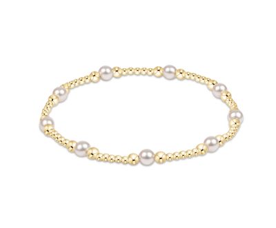 Purpose Pearl 5mm Gold Bracelet