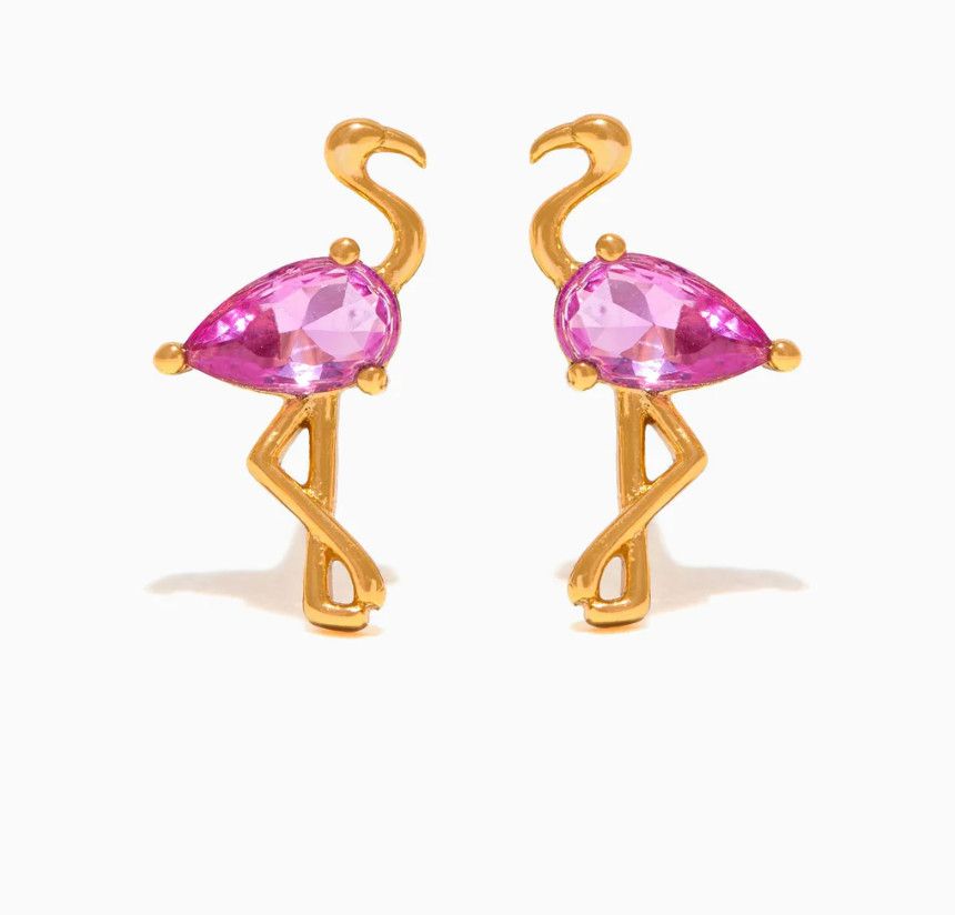 Flamingo Studs