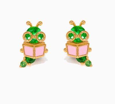 Bookworm Studs