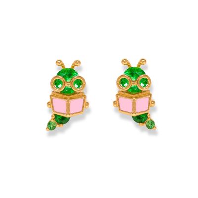 Bookworm Studs