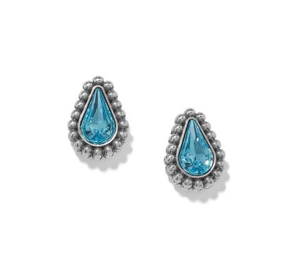 Twinkle Luxe Teardrop Post Earrings